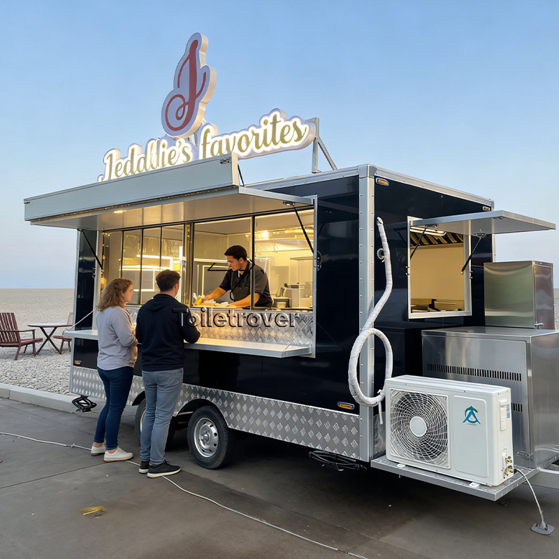 Food Sweet Snacks - Aanpassing Commerciële Foodtruck Buiten Mobiele Foodtruck