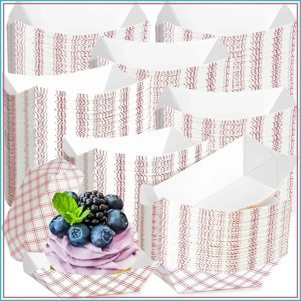 Food Snacks Images - 300 stuks 1/4Lb Kraftpapier Voedselbakjes, wegwerp