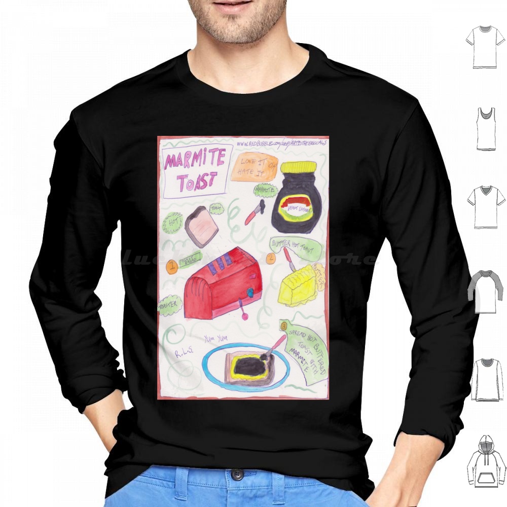 Food Snacks Ideas - Liefde of haat? Hoodie van katoen