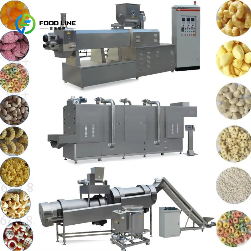 Food Snacks Making Machine - Geavanceerde dubbele schroefextruder voor het maken