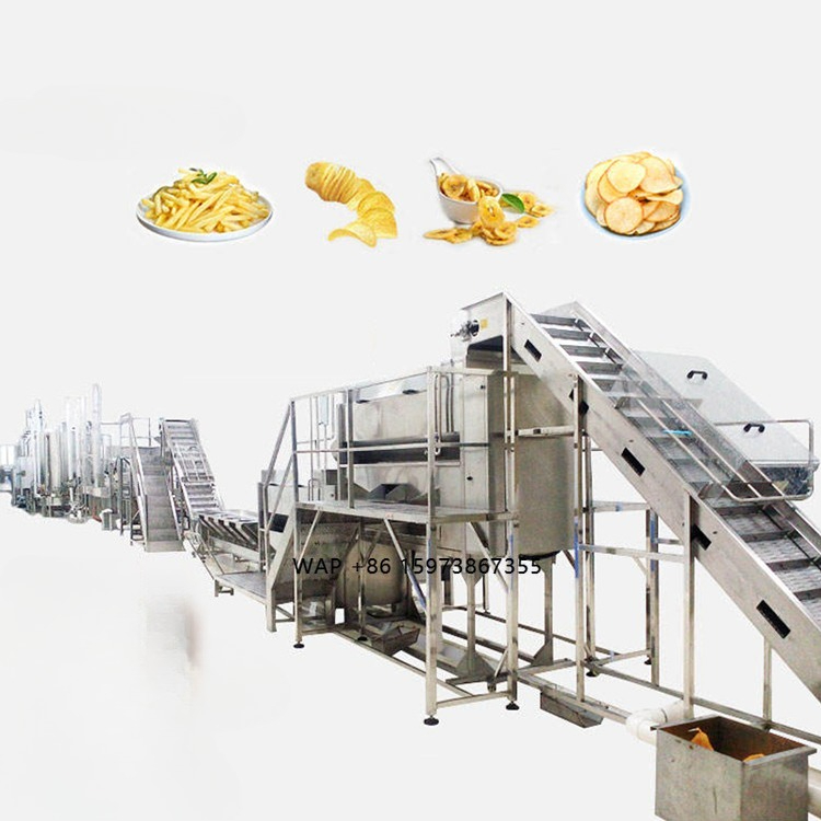 Food Snacks Making Machine - Volledig automatische productielijn voor gebakken aardappelchips
