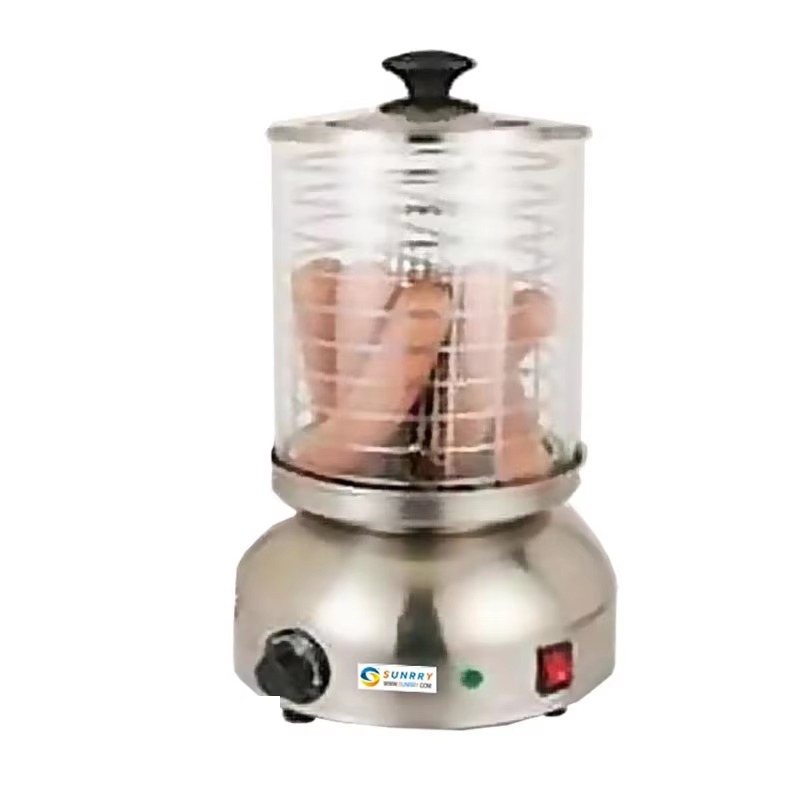 Food Snacks Making Machine - Commerciële automatische hotdogmachine, hotdoggrill en stoommachine