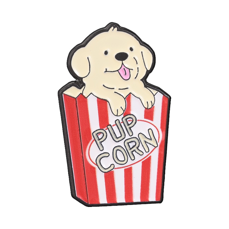 Pupcorn Puppy Popcorn Cartoon  - Zinc Food Snacks recensie en prijs