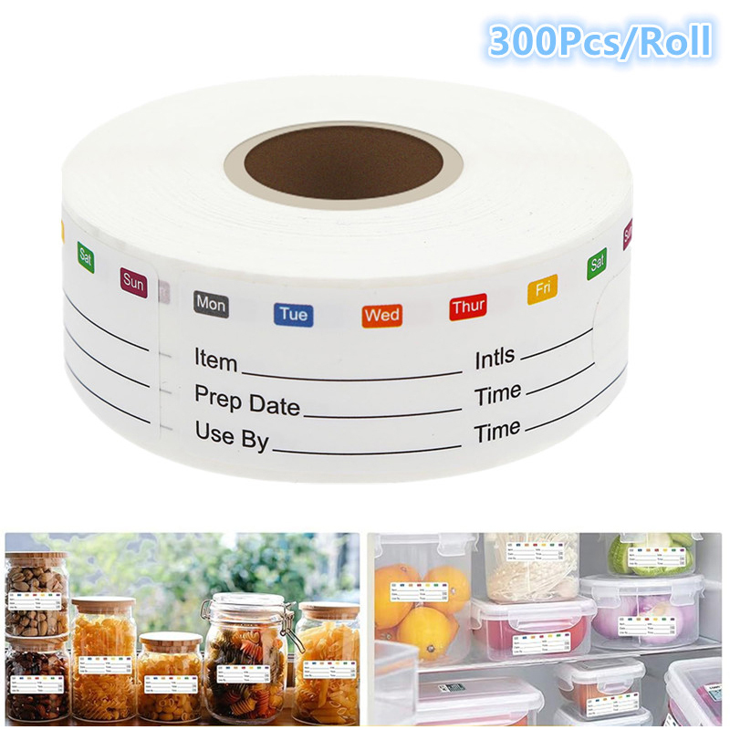 300 Stuks/Roll Keuken Datum Vo - Snacks Food Labels recensie en prijs