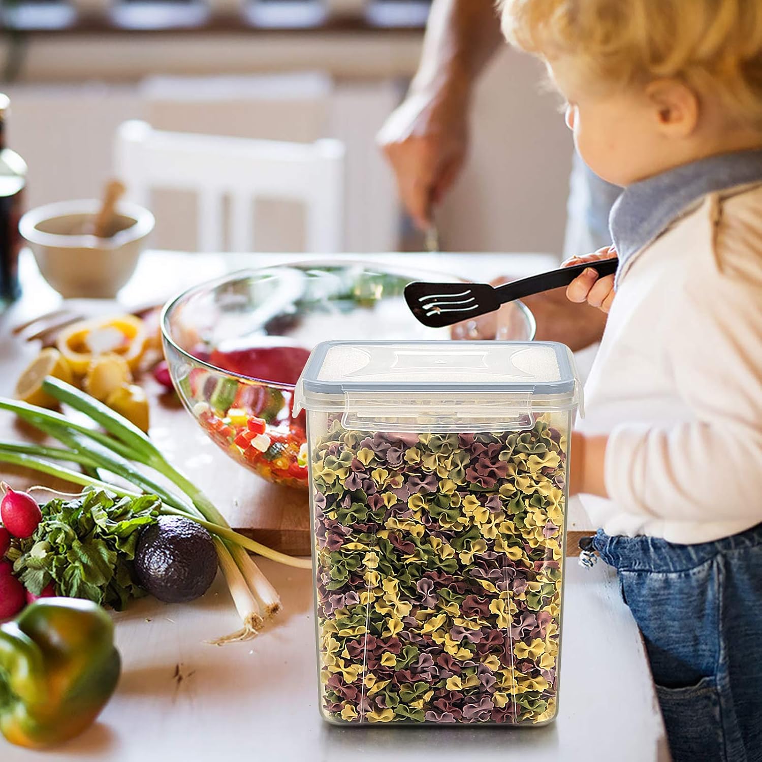 Tyrixma, set van 4 grote bewaa - Snacks Food Labels recensie en prijs