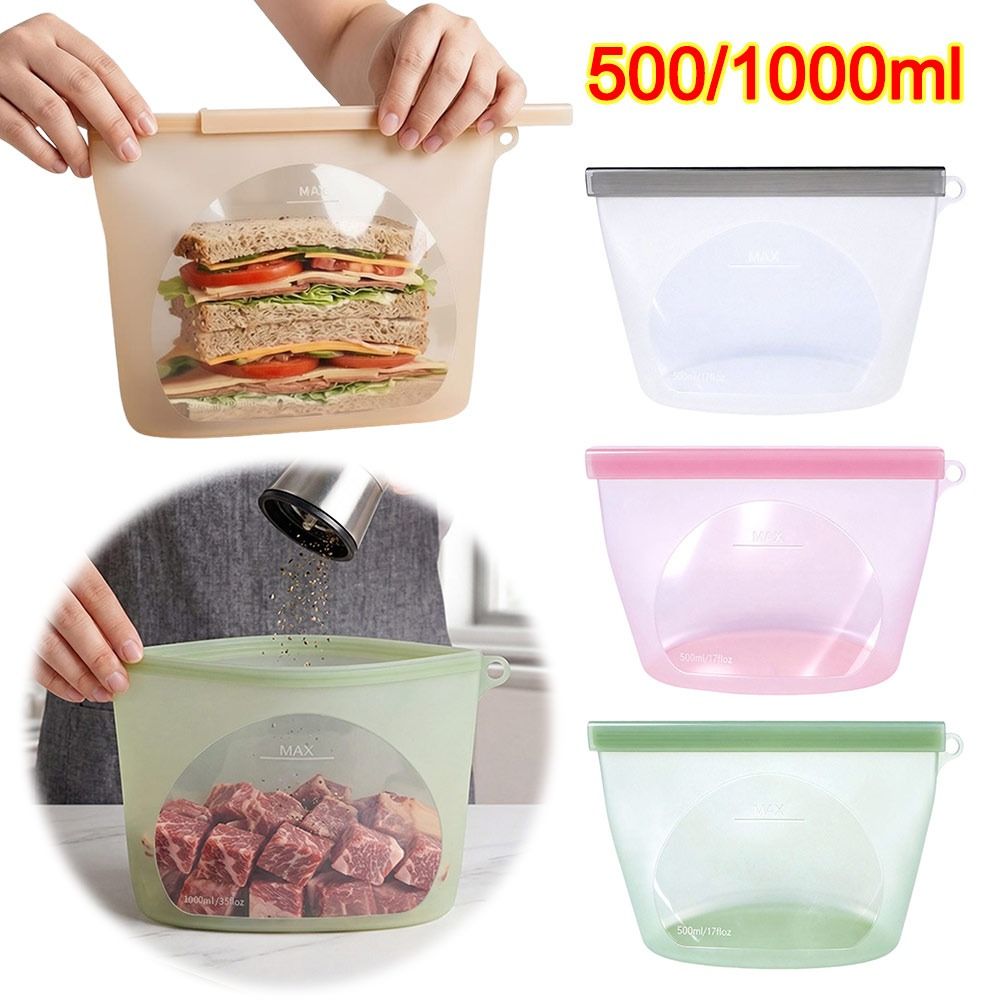 Siliconen voedselbewaarzak Voc - Food Z recensie en prijs