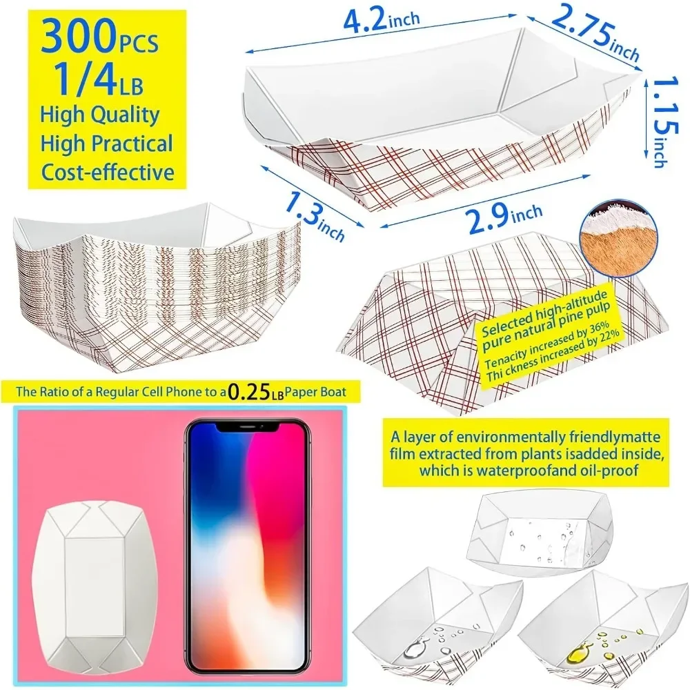 300 stuks 1/4Lb Kraftpapier Vo - Food Snacks Images recensie en prijs