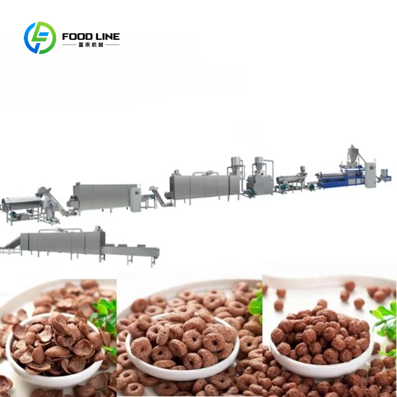 Geavanceerde tweeschroefsextru - Food Snacks Making Machine recensie en prijs