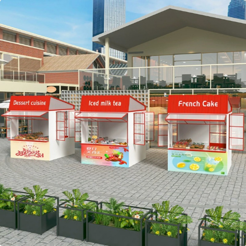 Mobiele buitenstandaard voor s - Food Good Snacks recensie en prijs