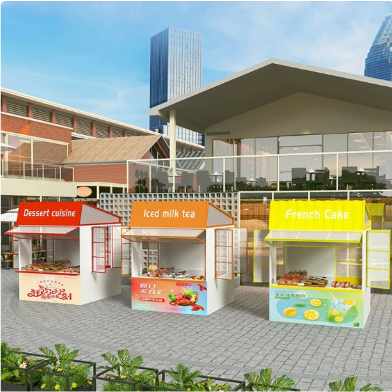 Mobiele buitenstandaard voor s - Food Good Snacks recensie en prijs