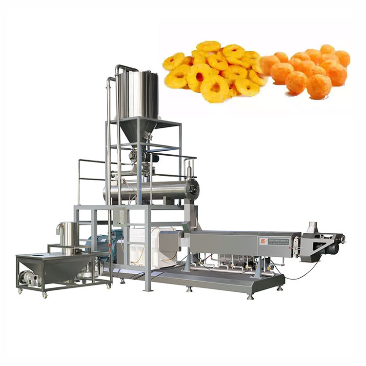 Gepofte maïsrijst snacks voeds - Food Snacks Making Machine recensie en prijs
