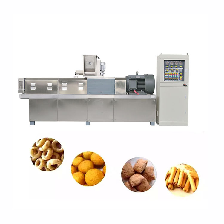 Gepofte maïsrijst snacks voeds - Food Snacks Making Machine recensie en prijs