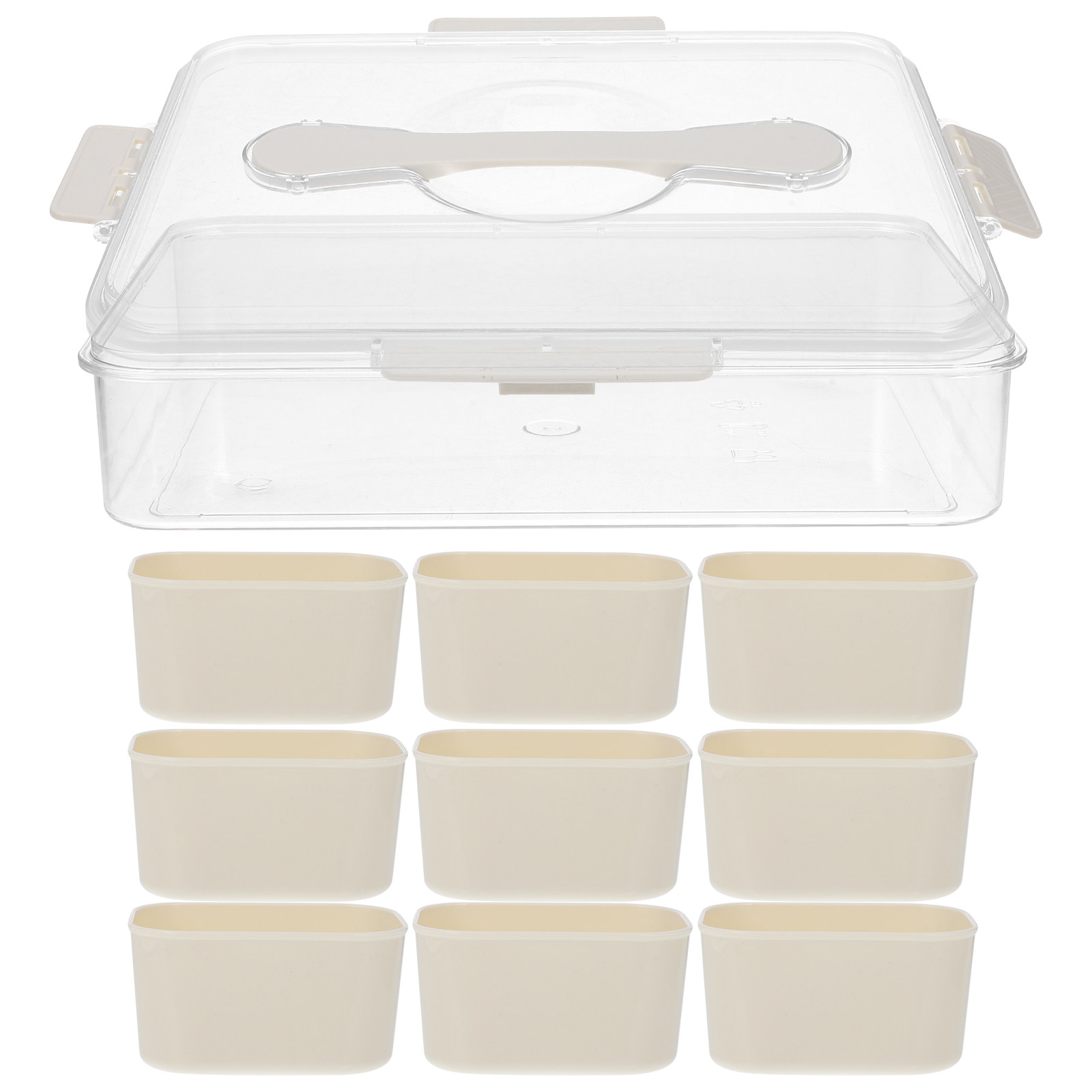 9-compartiments snackbox, verd - Food Sweet Snacks recensie en prijs